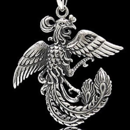Handmade Sterling Silver Pendant - Phonix Pendant