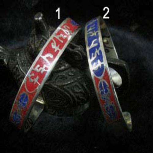 Handmade Tibetan Jewelry OM Mantra Bracelet