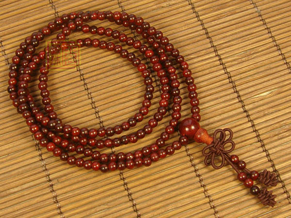 216 Beads Redsandlewood Malas Buddhist Prayer Beads
