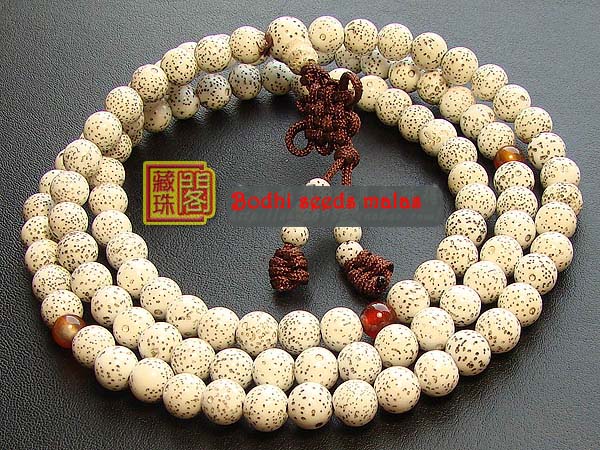 Bodhi Seed Prayer Beads Handmade Seed Tibetan Malas