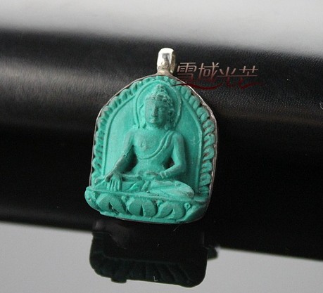 Buddha Prayer Box Tibetan Pendant Handmade Tibetan Pendant