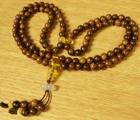 Nepalese Consecration 6MM Redsandalwood 108 Beads Mala