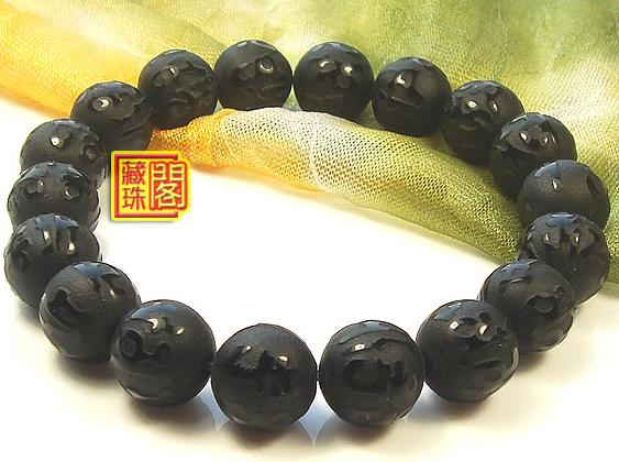 Consecration OM Mantra Wrist Malas Buddhist Prayer Beads Bracelet