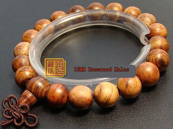 Consecration Tibetan Handmade Redsandalwood Wrist Malas Buddhist Prayer Beads Bracelet