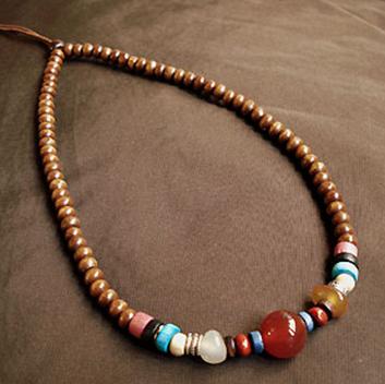 Fashion Tibetan Handmade Leather Necklace