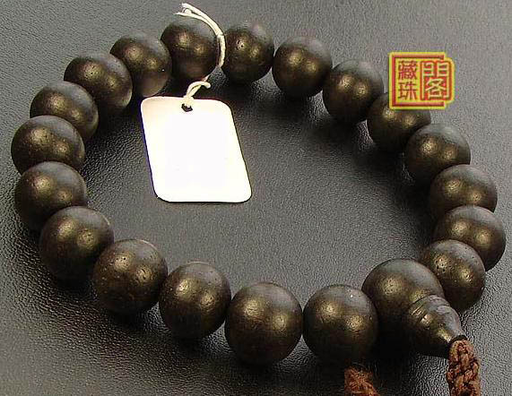 Genuine Agarwood Wrist Malas Buddhist Prayer Beads Bracelet