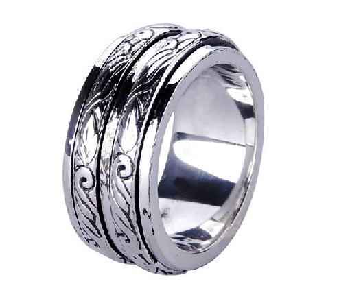 Handmade Sterling Silver Spinning Ring