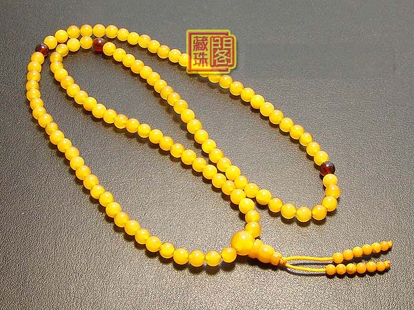 Handmade Tibetan 5.5MM Tibetan Old Mila Malas