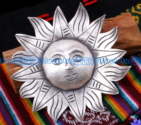 Handmade Tibetan Bid Sun god Pendant