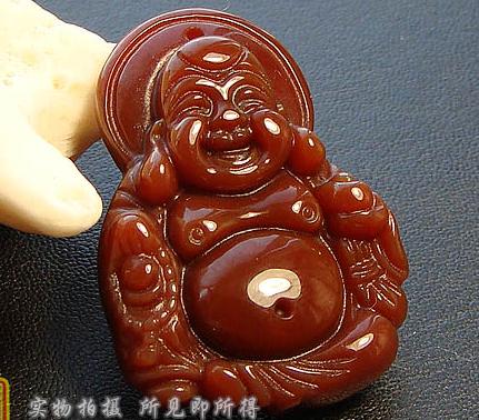 Handmade Tibetan Jewelry Tibetan Happy Buddha Statue Pendant