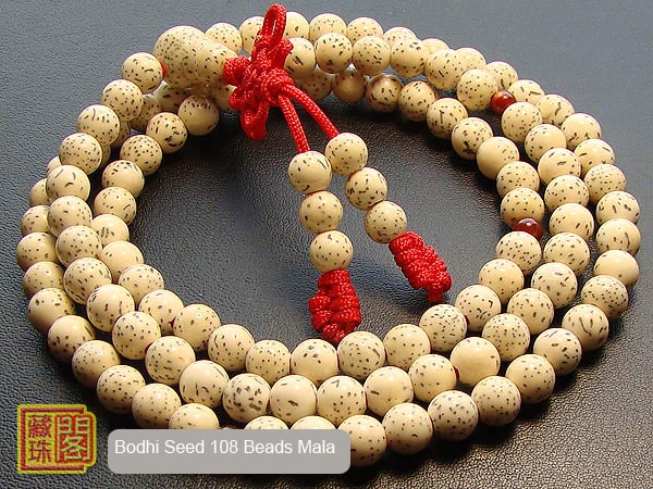 Handmade Tibetan Malas Tibetan 6.5MM Bodhi Prayer Beads