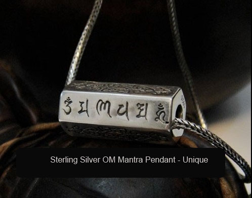 Nepalese Handmade OM Mantra Pendant