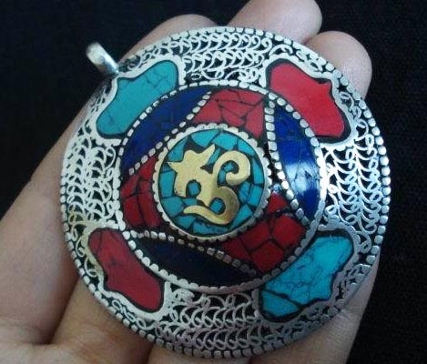 Handmade Nepalese OM Pendant