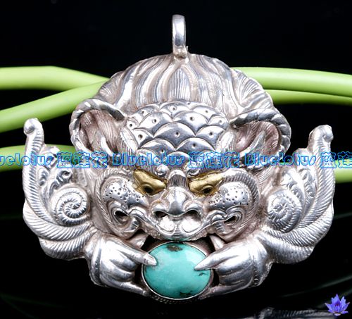 Handmade Tibetan Pendant King Kong Pendant