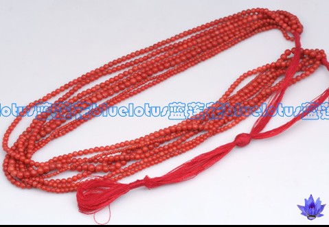 tibetan coral necklace