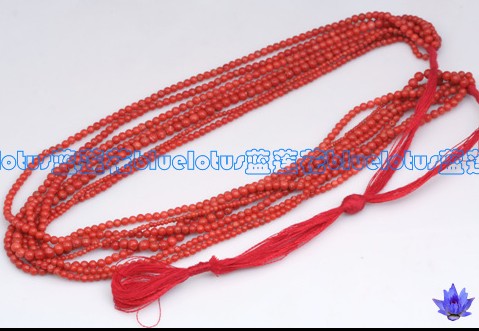 Handmade Tibetan Red Coral Charming Necklace