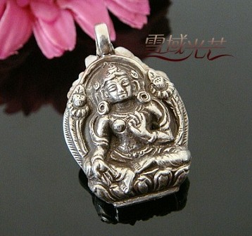 Handmade Tibetan Tibetan Buddha Amulet - Tara