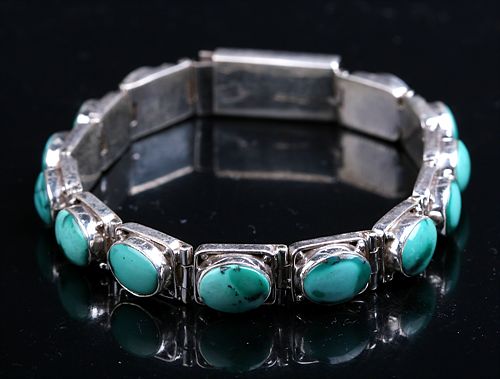Tibetan Chain Bracelet Tibetan Handmade Turquosie Bracelet