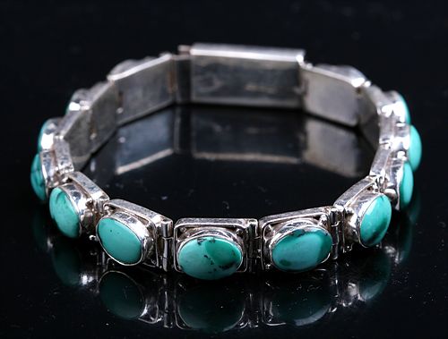 Tibetan Chain Bracelet Tibetan Handmade Turquosie Bracelet