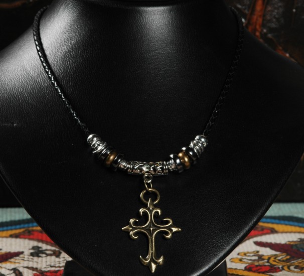 Tibetan Handmade Necklace Leather Necklace