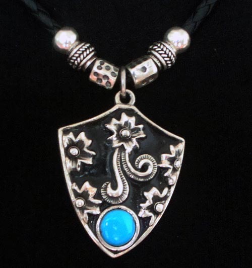 Tibetan Handmade Leather Necklace
