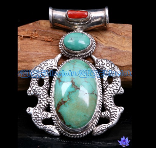 Tibetan Handmade Pendant Tibetan Dragon Pendant