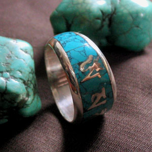 Tibetan Handmade Ring Handmade Tibetan Turquoise Ring