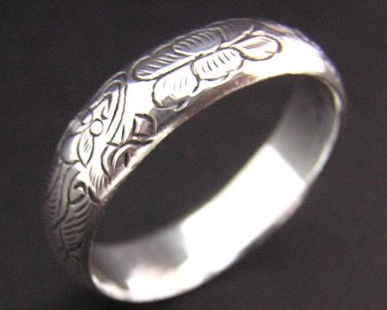 Tibetan Handmade Ring Tibetan Dragon Sterling Silver Ring