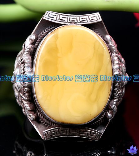 Tibetan Handmade Old Mila Ring