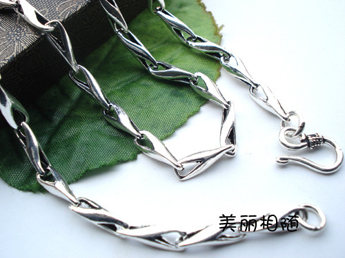 Tibetan Handmade Sterling Silver Necklace