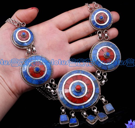 Fashion Handmade Tibetan Turquoise Necklace