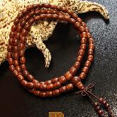 6MM Redsandalwood 108 Beads Mala Buddhist Prayer Beads Mala