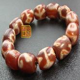 Consecration DZI Tibetan Wrist Malas Buddhist Prayer Beads Bracelet