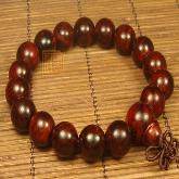 Consecration Tibetan Redsandalwood Wrist Malas Buddhist Prayer Beads Bracelet