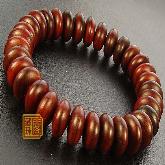 Consecration Nepalese Redsandalwood Wrist Malas Buddhist Prayer Beads Bracelet