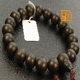 Genuine Agarwood Wrist Malas Buddhist Prayer Beads Bracelet