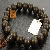 Genuine Agarwood Wrist Malas Buddhist Prayer Beads Bracelet