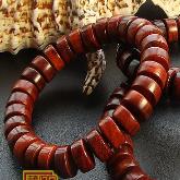 Genuine Redsandalwood Tibetan Wrist Malas Buddhist Prayer Beads Bracelet