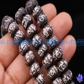 Handmade 108 Tridacna OM Mantra Buddhist Prayer Beads Mala