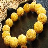 Handmade 16MM Tibetan Mila Dragon Bracelet