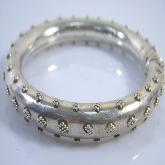 Handmade Nepalese Sterling Silver Bracelet