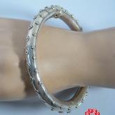 Handmade Nepalese Sterling Silver Bracelet