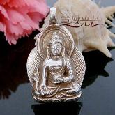 Handmade Tibetan Buddha Amulet Pendant - Bhaisajyaguru