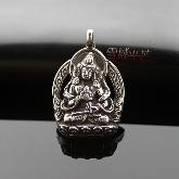 Handmade Tibetan Buddha Amulet Pendant - Vajrasattva duo