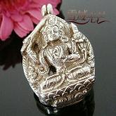 Handmade Nepalese Buddha Gau Box Pendant - Manjusri