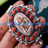 Handmade Nepalese Buddha Prayer Box Pendant