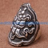 Handmade Tibetan Buddhist Babao Symbol Ring