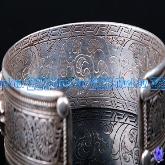 Handmade Tibetan Jewelry Old Mila Sterling Silver Bracelet