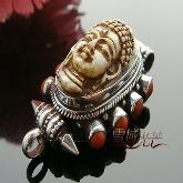 Handmade Tibetan Jewelry Tibetan Buddha Gau Pendant