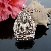 Handmade Tibetan Longevity Buddha Amulet Pendant